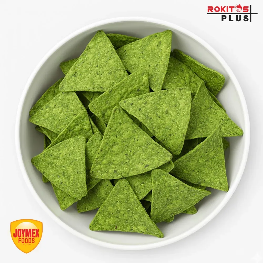 Spinach Nacho Crisps