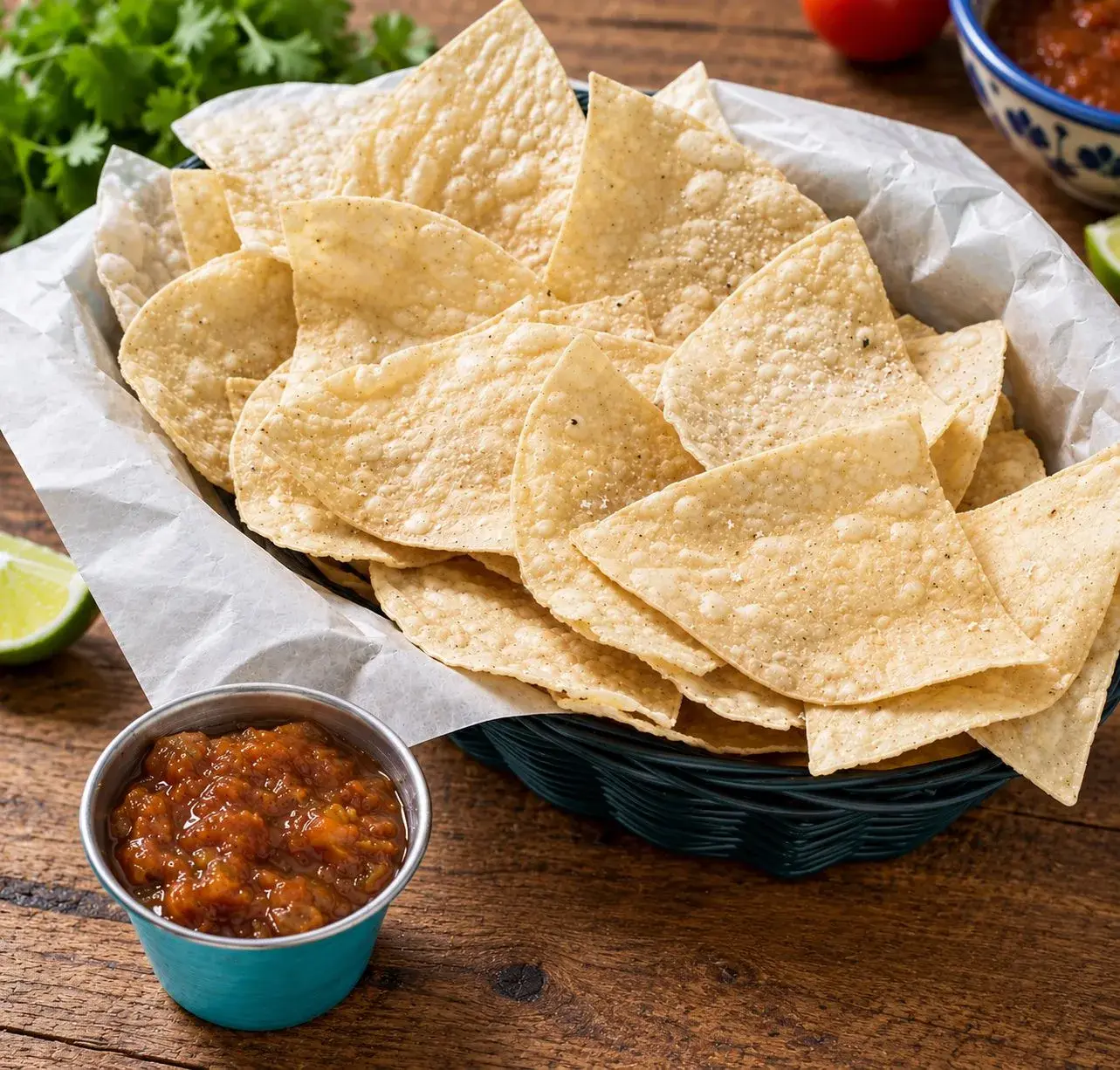 White Corn Nacho Crisps