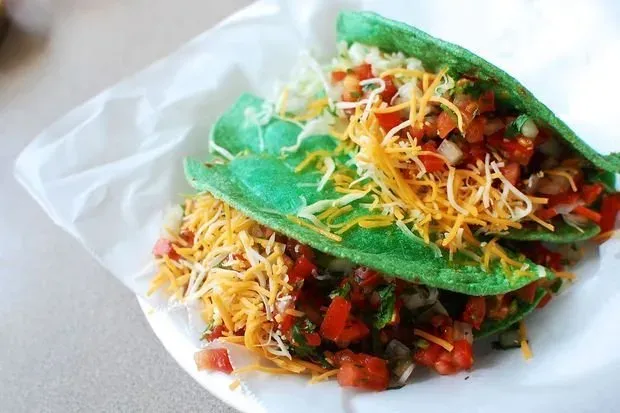 Takko Tascara Taco Shells: Spinach