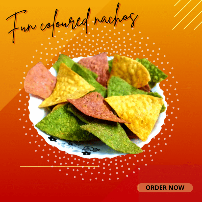 ROKITOS PLUS MIX COLOUR NACHO CRISPS